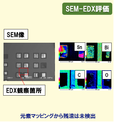 SEM-EDX評価